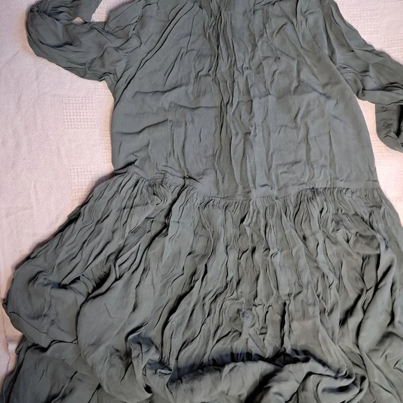 Womens H&M size 8 vintage long sleeve dress - Picture 2 of 9